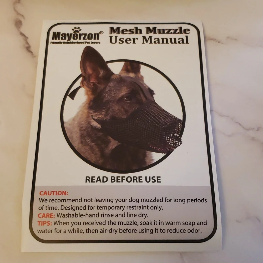 Mayerzon Dog Muzzle Size XS